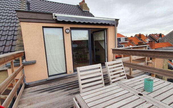 Dakappartement te huur in Evere